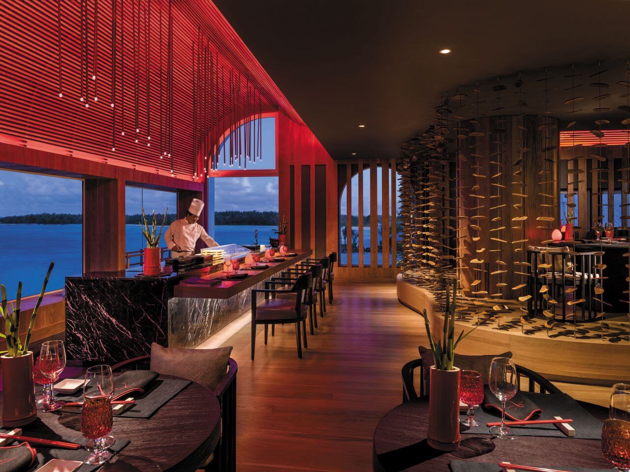 Shangri La Le Touessrok Resort Restaurant