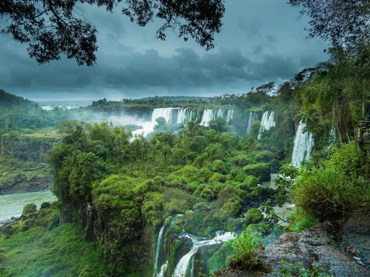 Igazu Wasserfall im Nationalpark