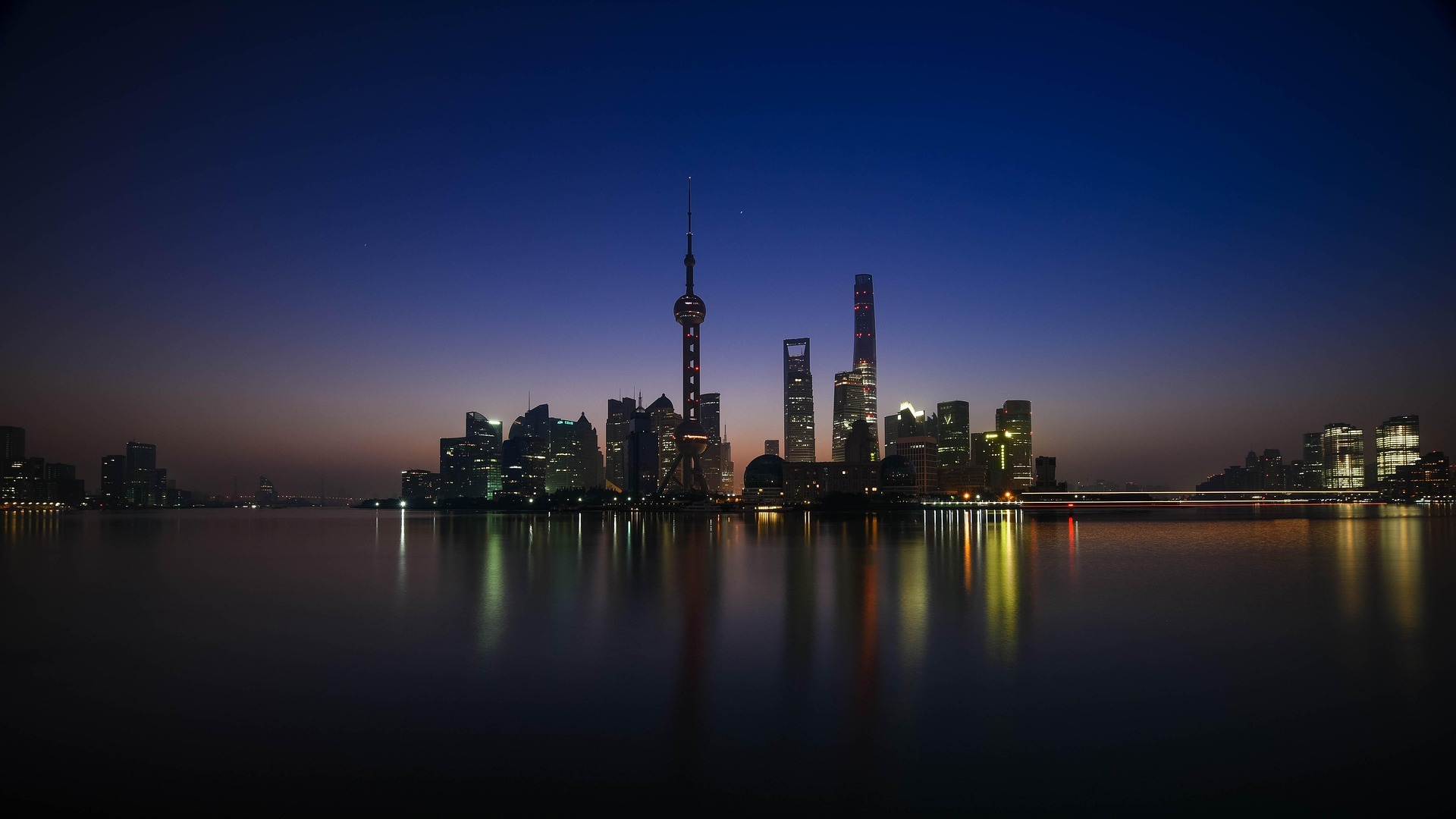 Skyline von Shanghai