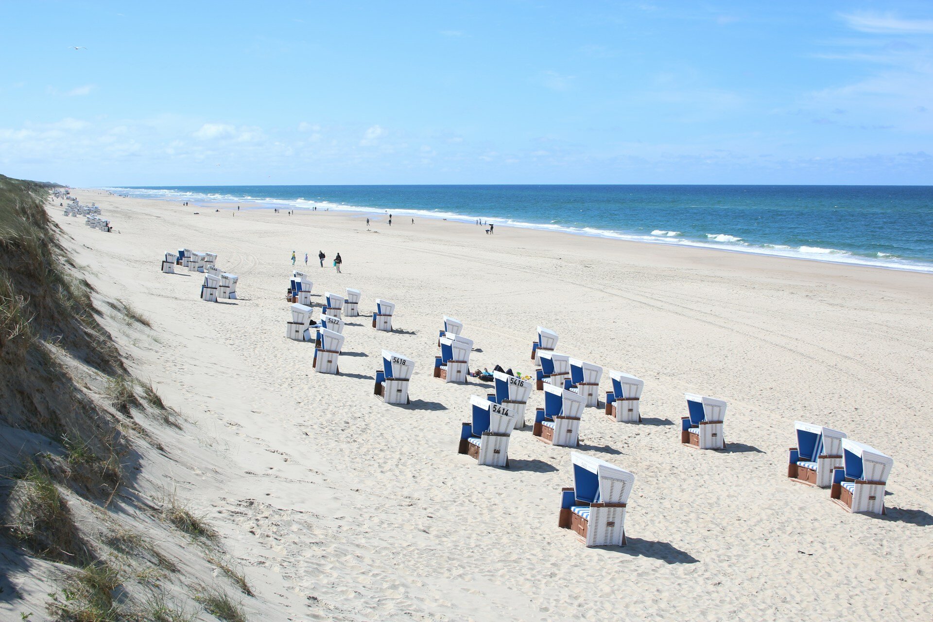 Strandkörbe in Sylt