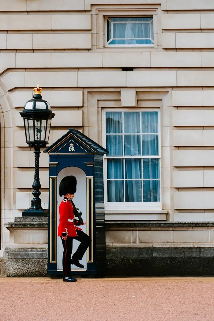 Wachwechsel in London.