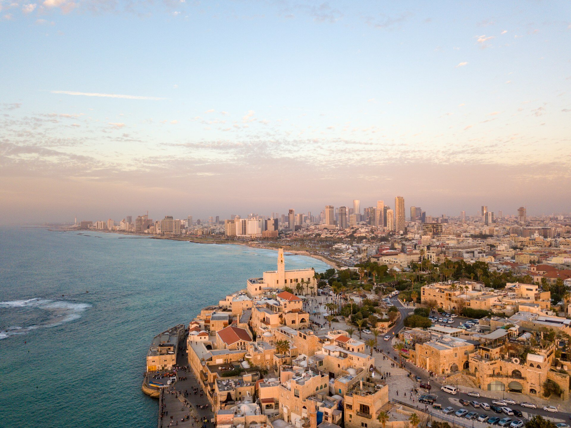 Küste von Tel Aviv