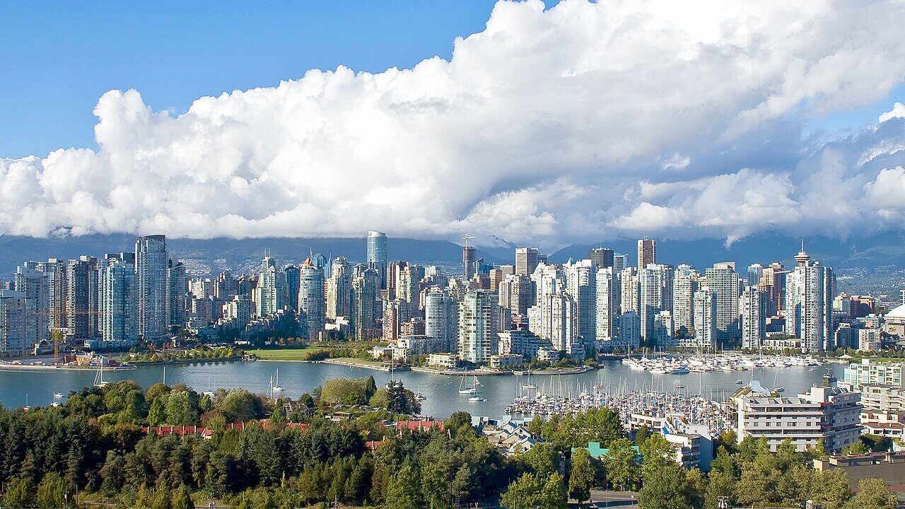 Kanada-Vancouver-Skyline