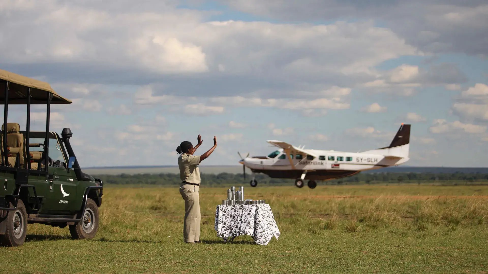10 kenia familienluxusreise empfang der crew and beyond