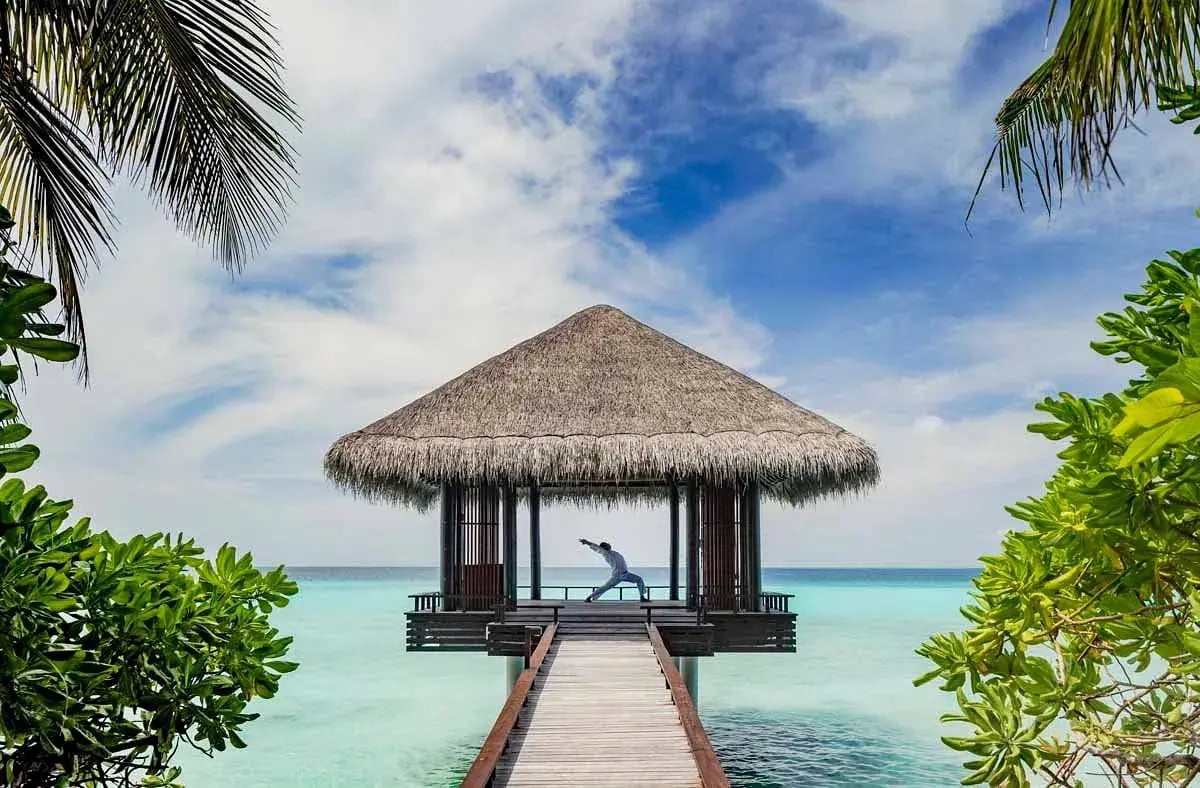 12 malediven wellness health yoga