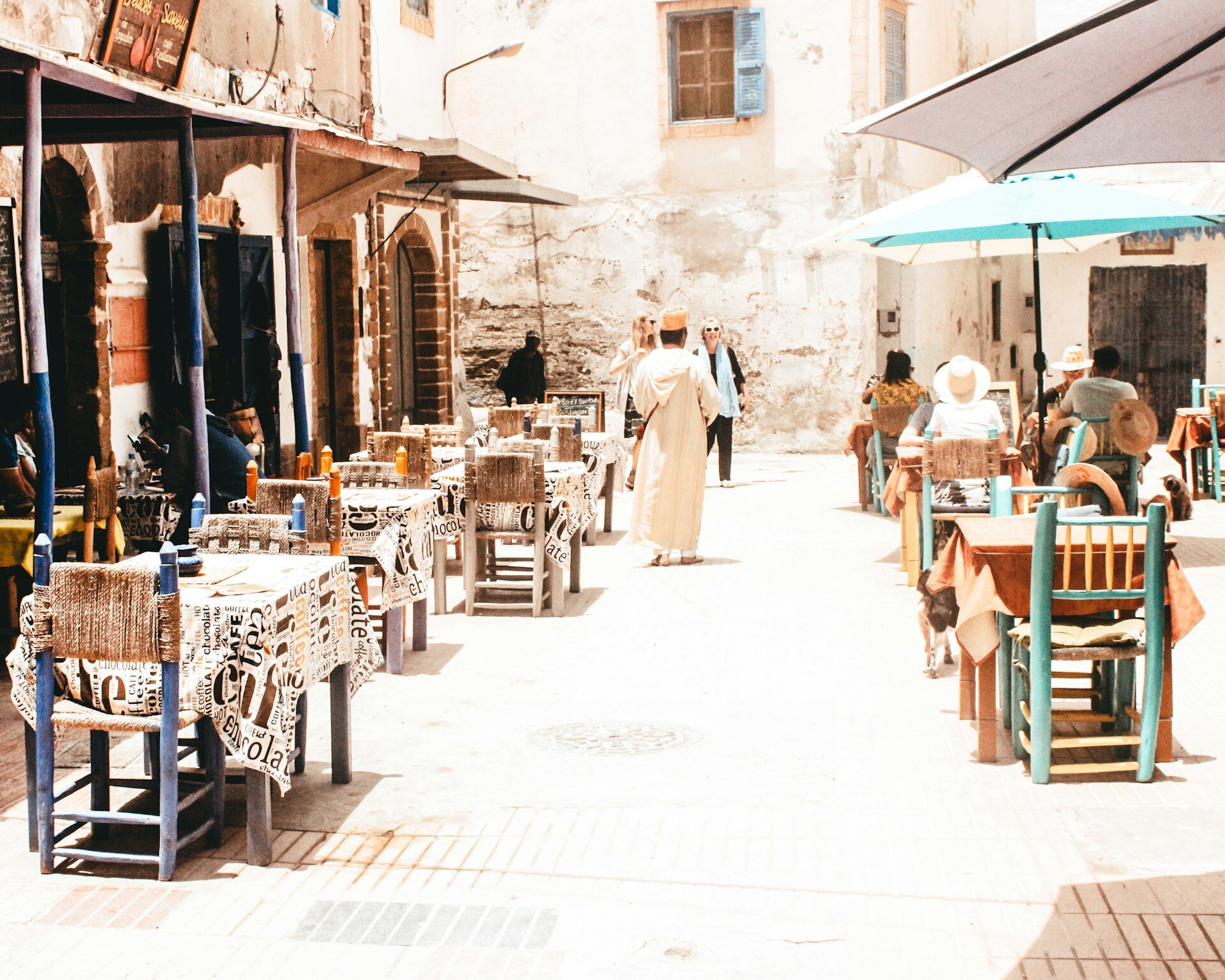 ein traditionelles marokkanisches Restaurant