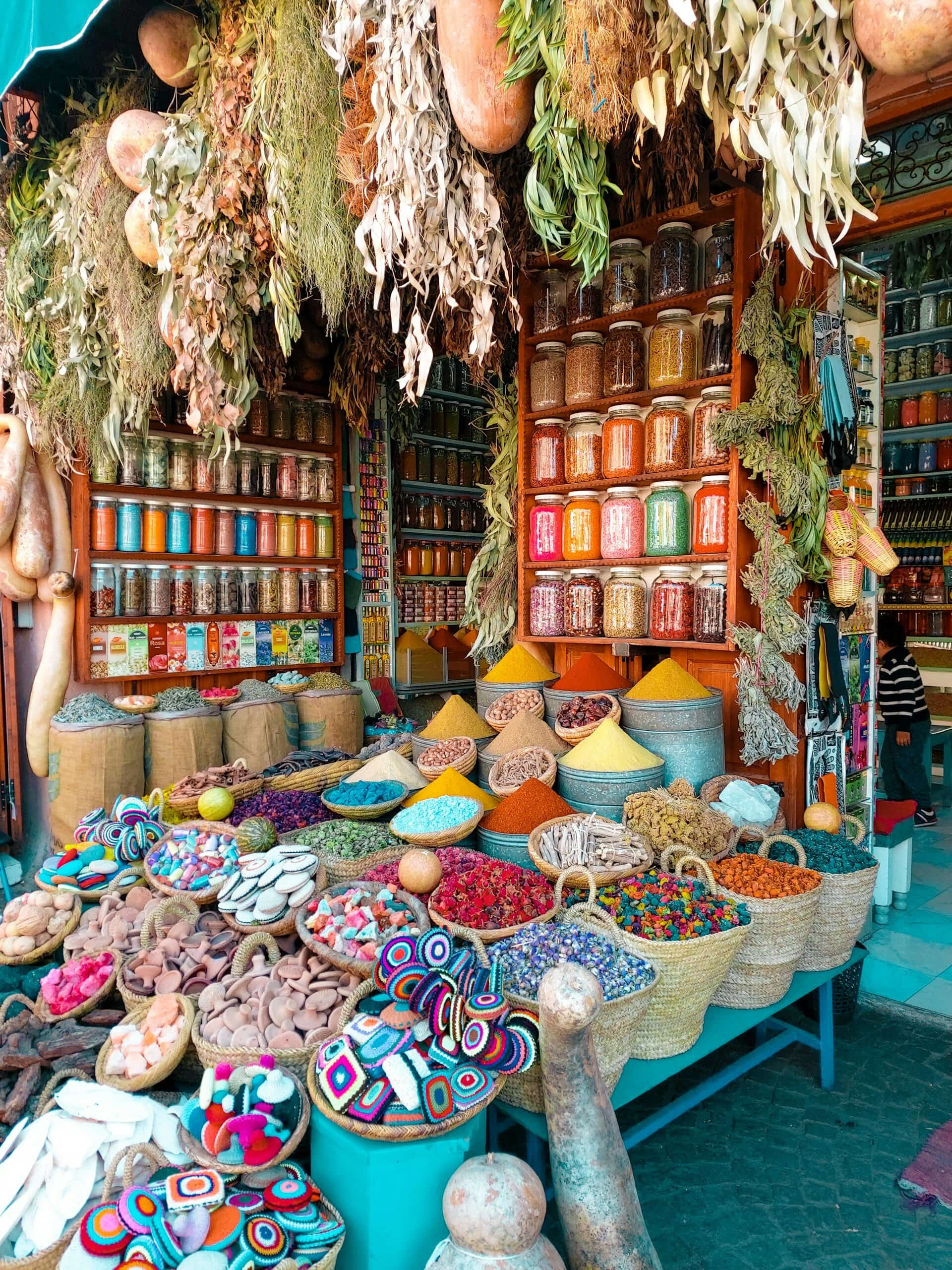 Gewürze in der Medina