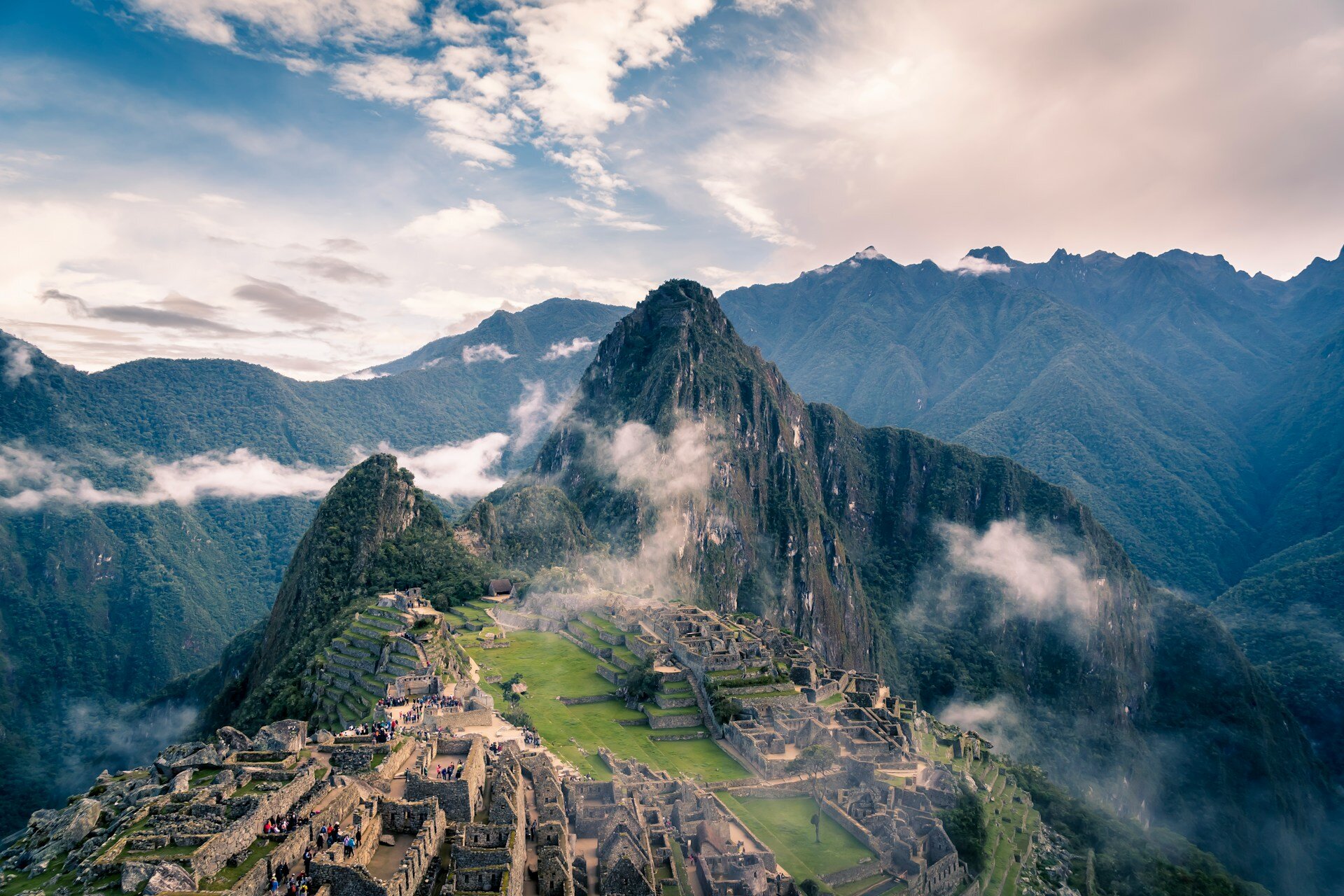 Machu Pichu von oben