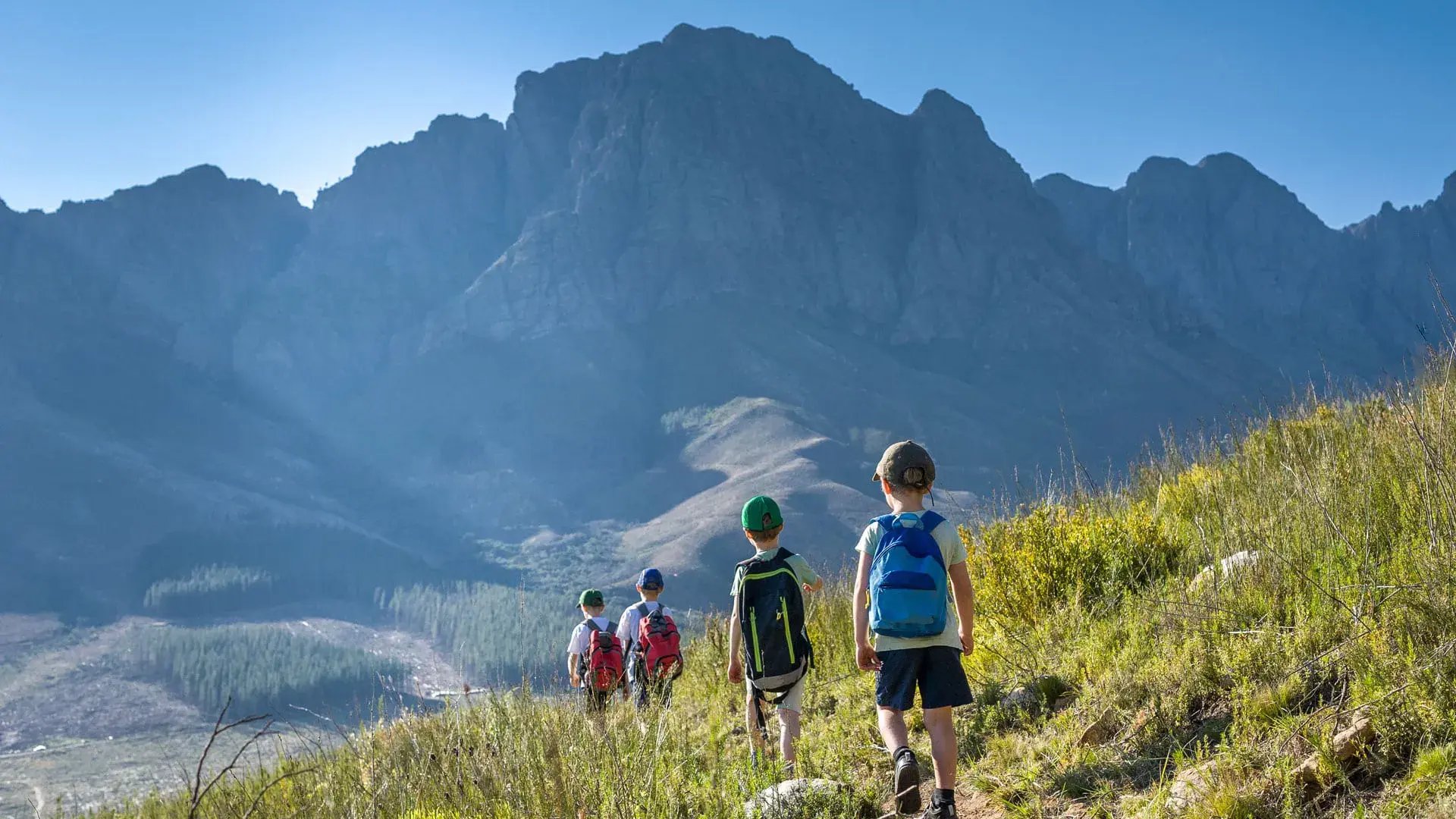 wandern mit Familie