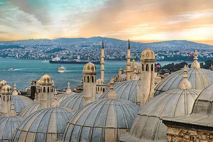 Blick über Istanbul
