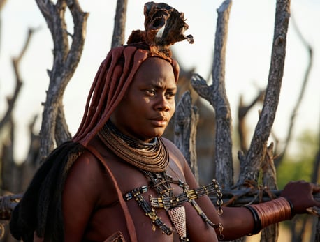 Himba-Frau aus Namibia