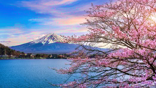 Mount Fuji in Japan