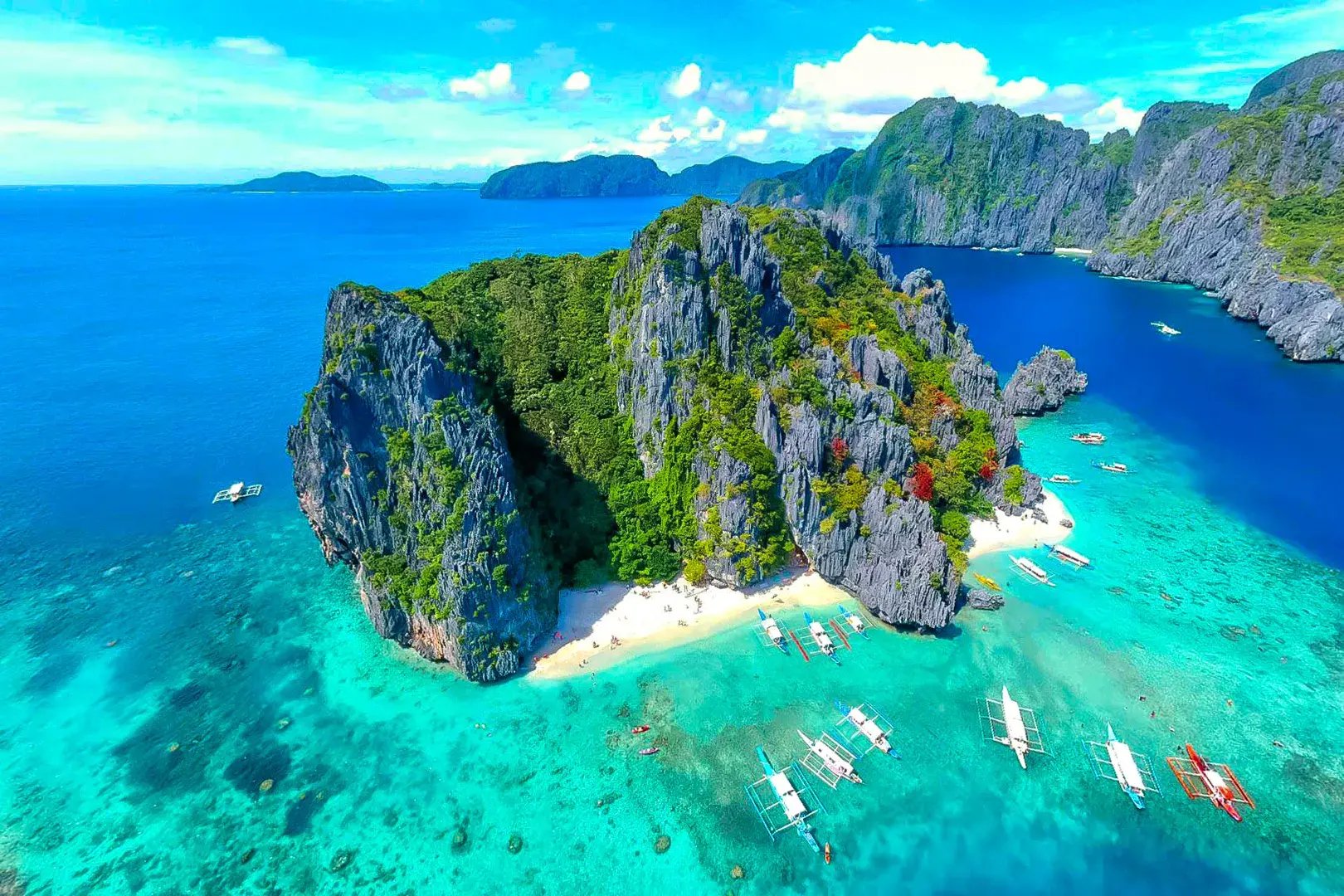 palawan asien philippinen inseln