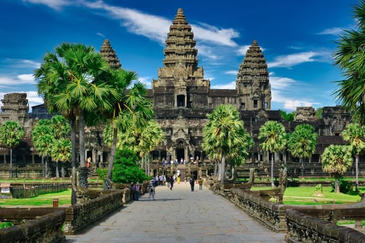 siem reap tempelanlage bei familienluxusreise