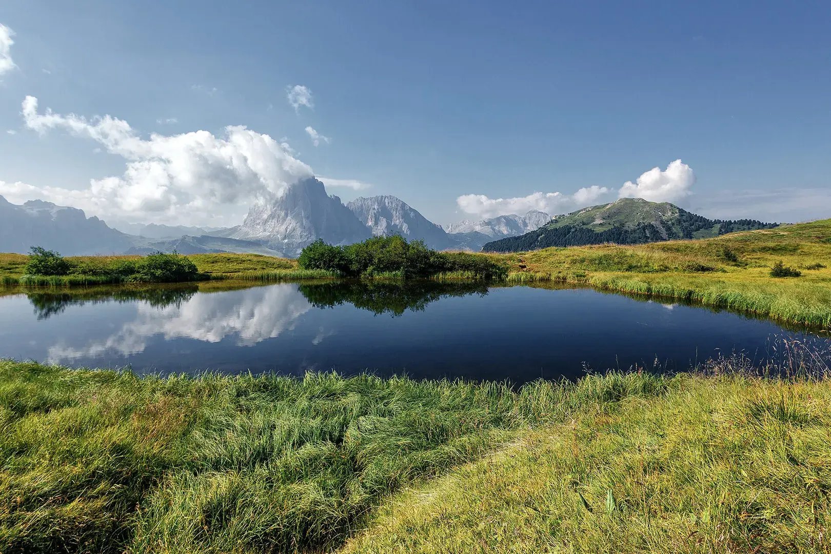 groden landschaft bei familienreise italien