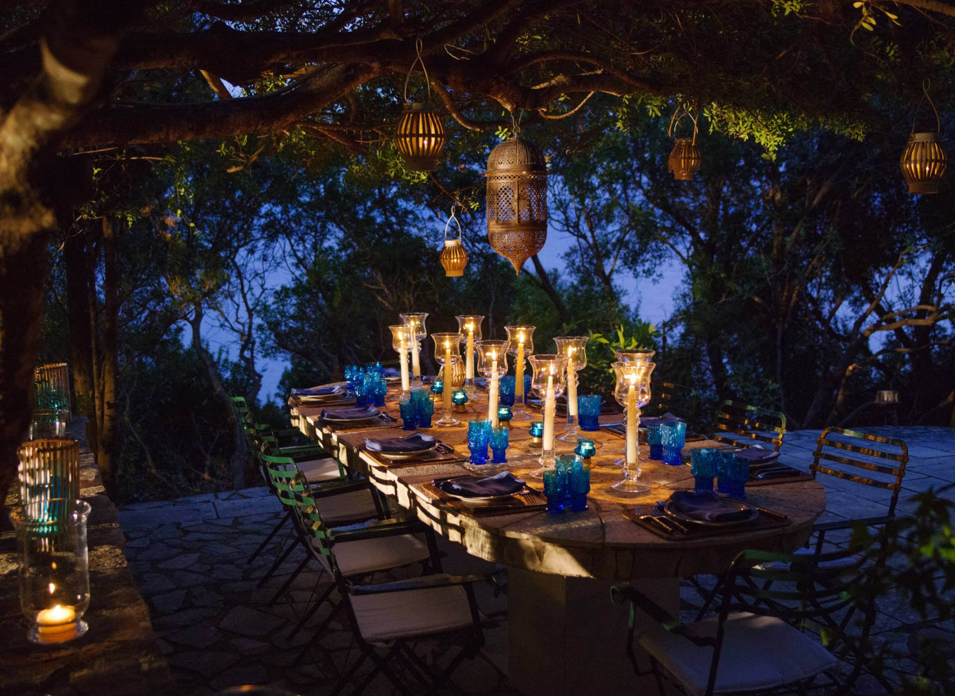 Arkoudaki Private Home Estate Familienluxusreisen TheFamilyProject Dining