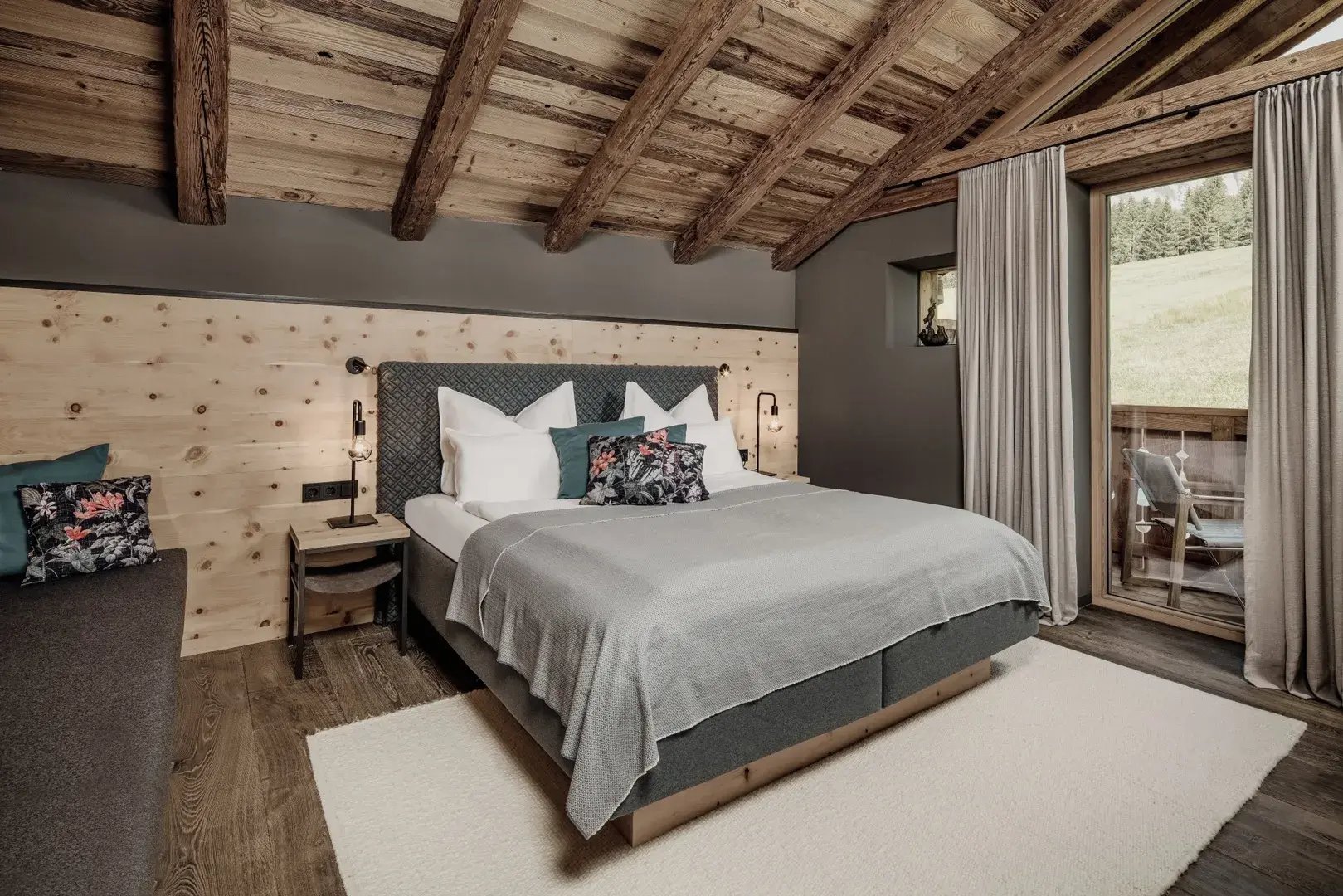 Chalet Bergwärtsgeist Schlafzimmer