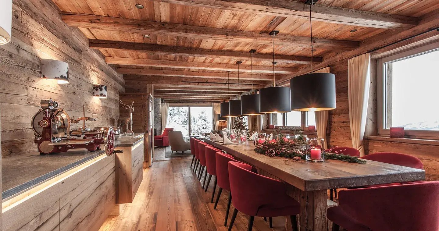 Hahnenkamm Lodge Dining