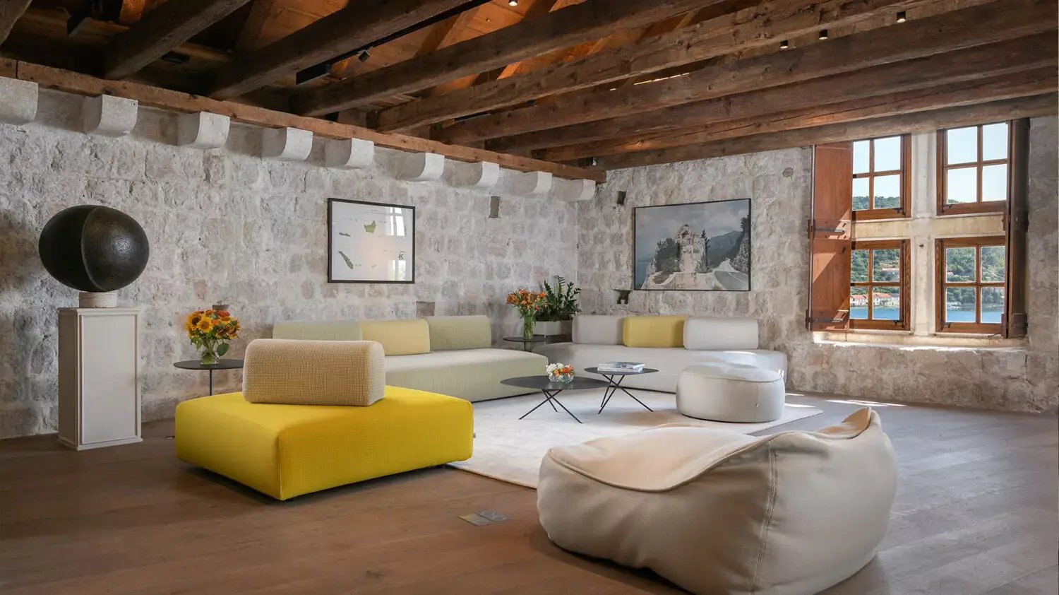 Lopud Wohnzimmer Kunst 