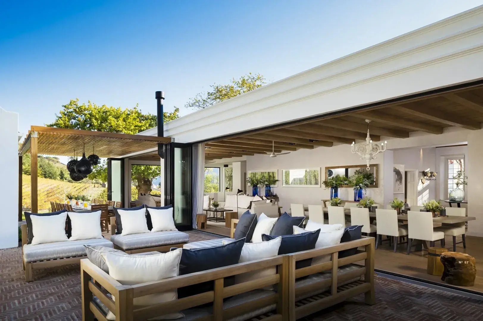 Manor House Terrasse und Veranda 
