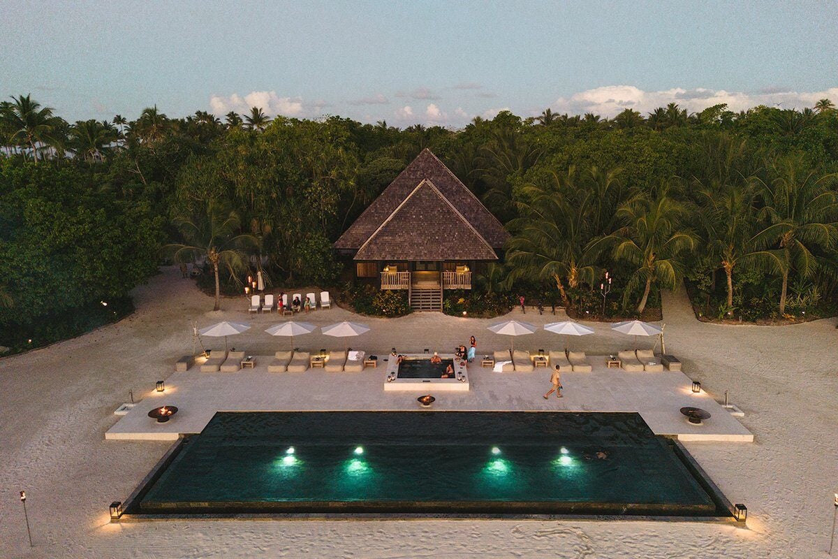 Nukutepipi Main Villa mit Pool mitten im Wald 
