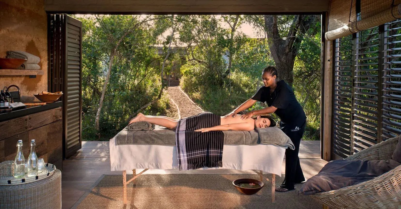 Phinda Homestead Wellness und Spa Massagen 