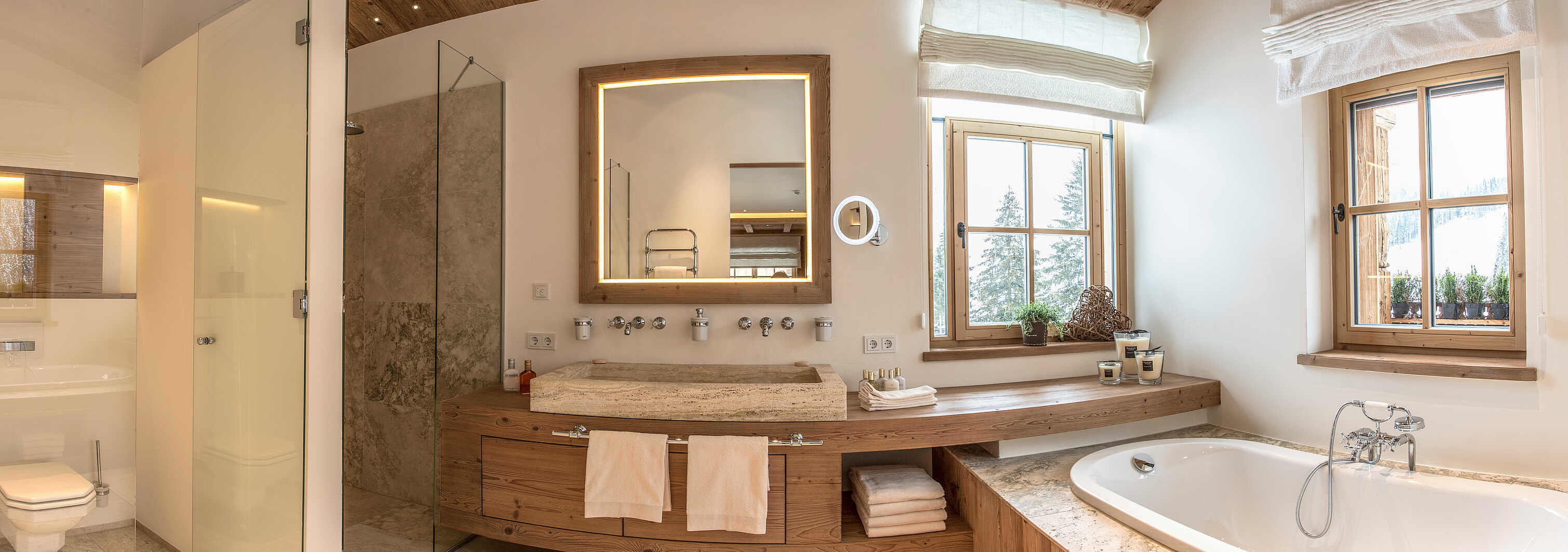 Schmiedalm Badezimmer
