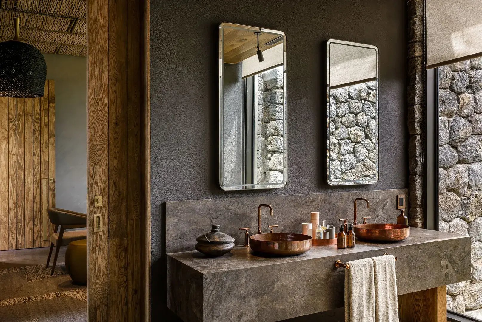 Singita Kataza Badezimmer Waschtisch 