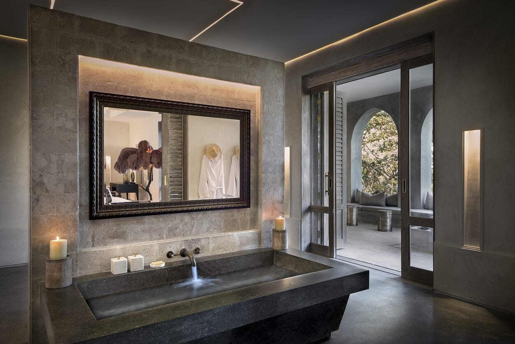 Sirai Beach House Badezimmer Badewanne