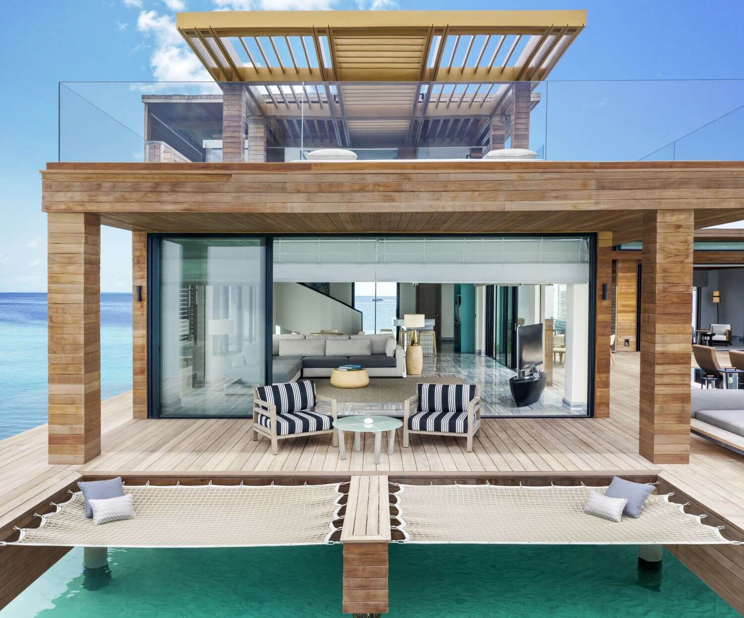 Stella Maris Villa Lounge über den Meer 