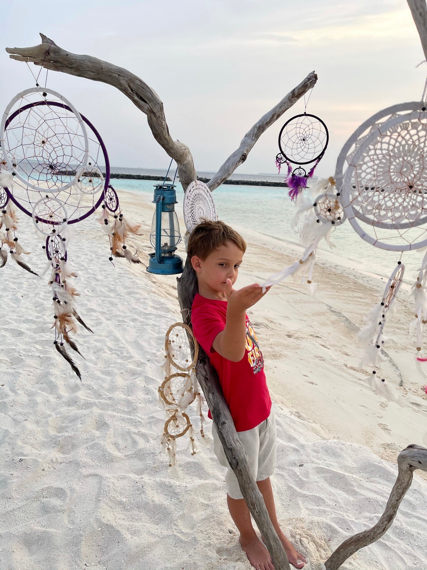 Traumfänger am Strand