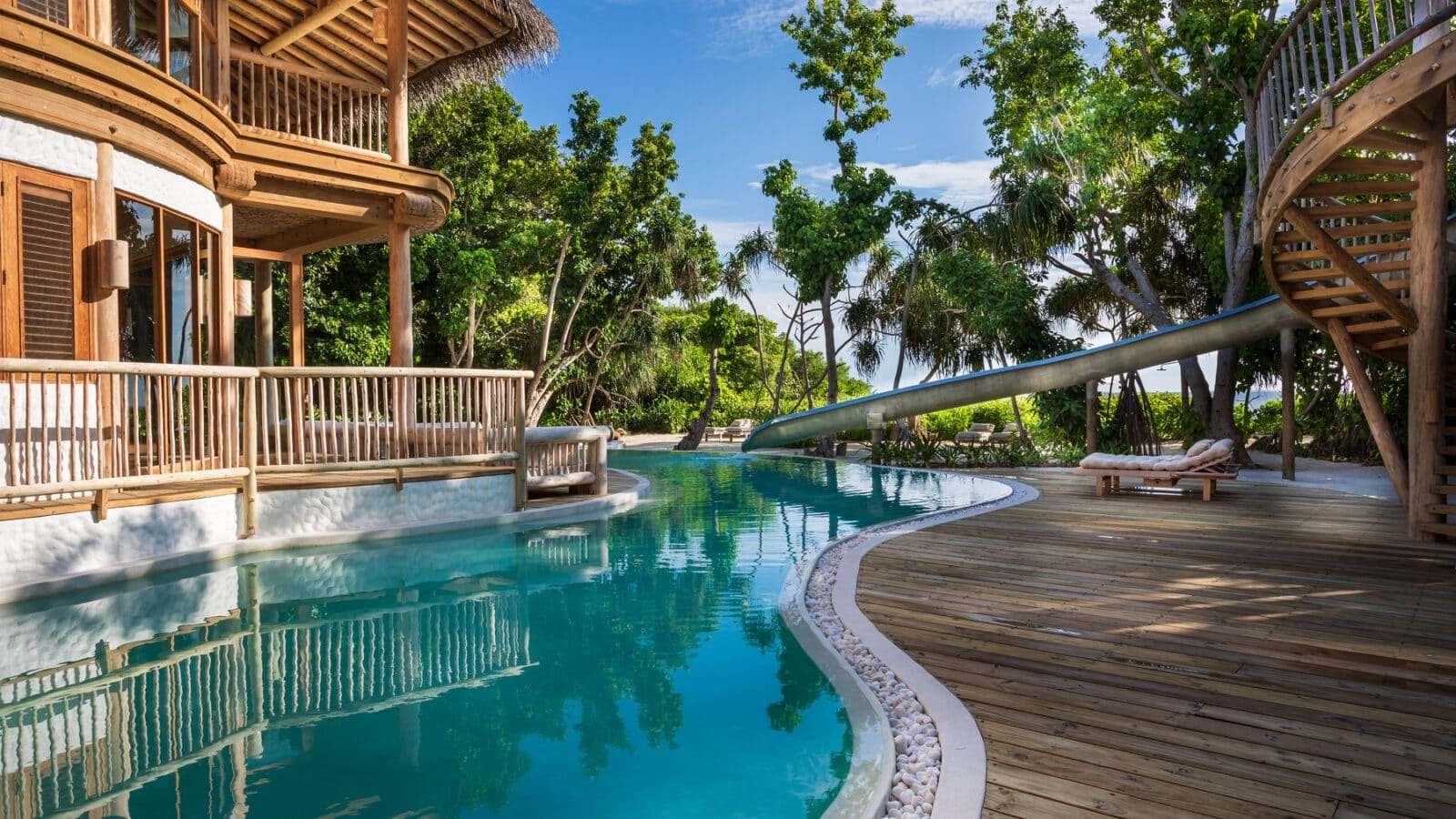 Soneva-Fushi Villa 39 Pool Aussenbereich 