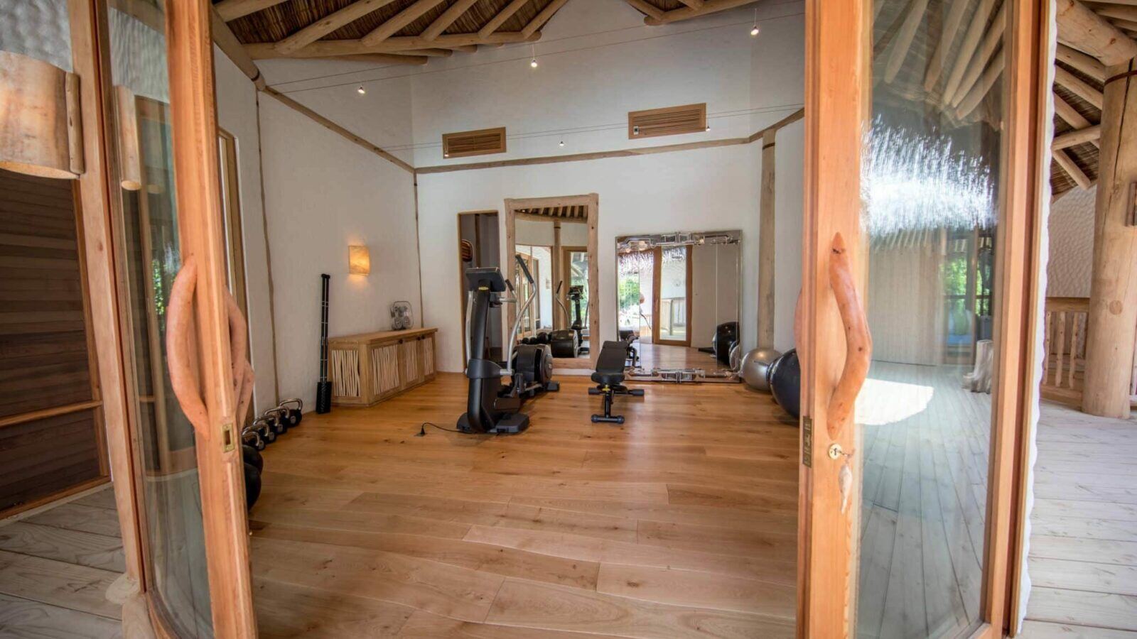 Soneva-Fushi Villa 39 Fitnessstudio