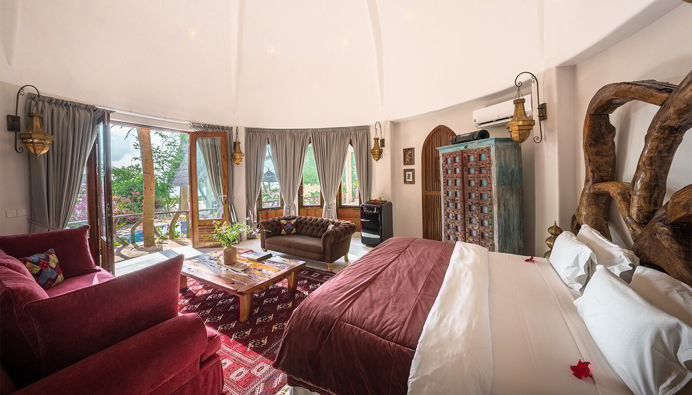 Nyota Villa Schlafbereich 