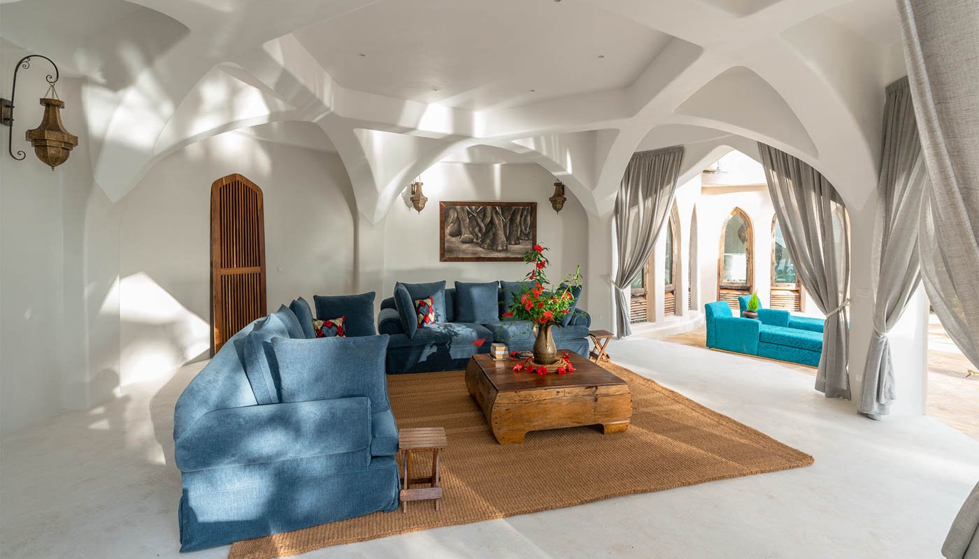 Nyota Villa Eingangsbereich Veranda