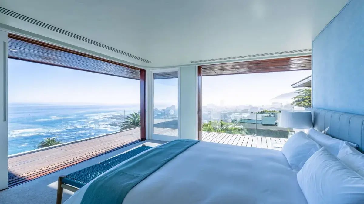 Villa One Schlafzimmer mit Panoramablick