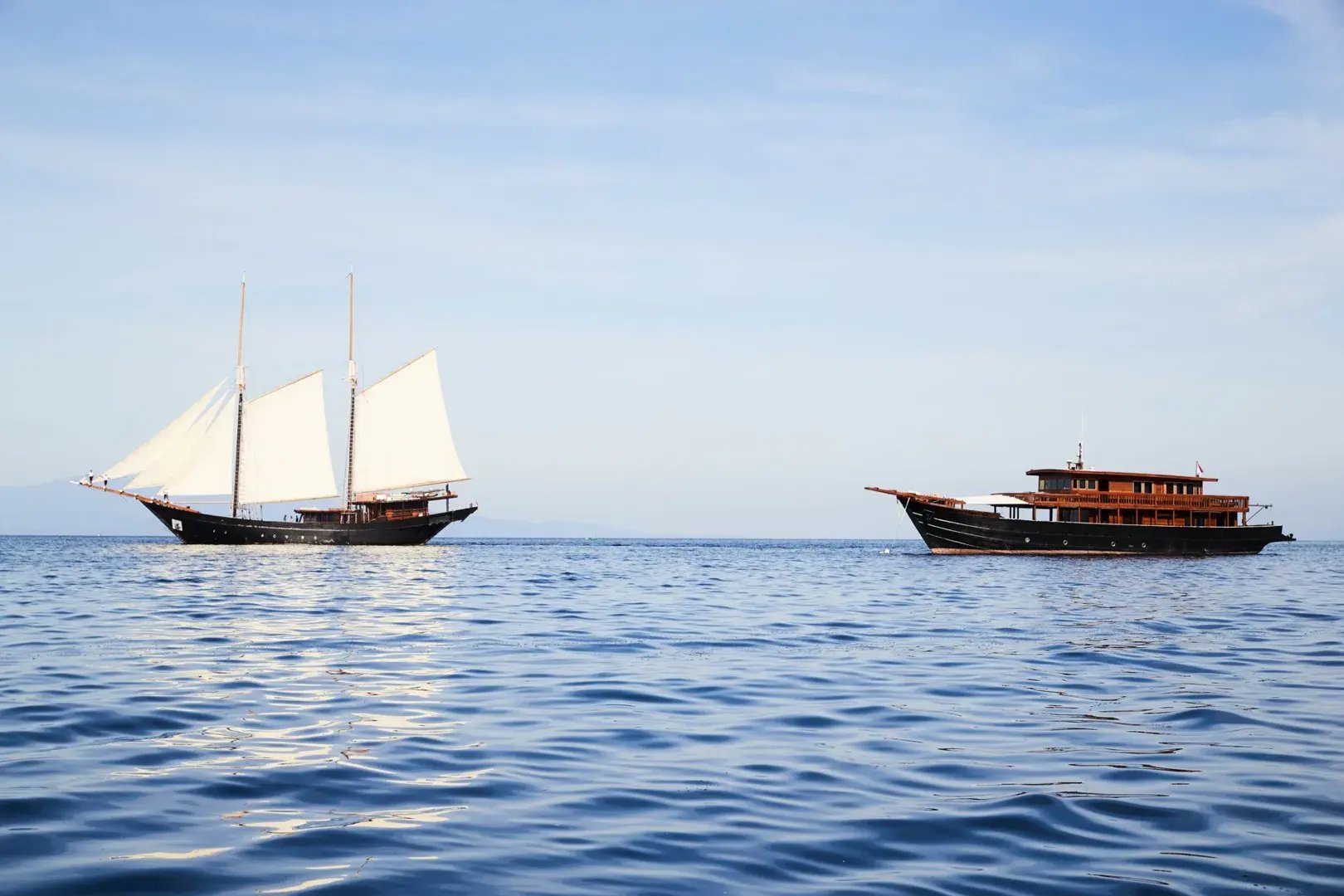 Amandira Yacht im Meer