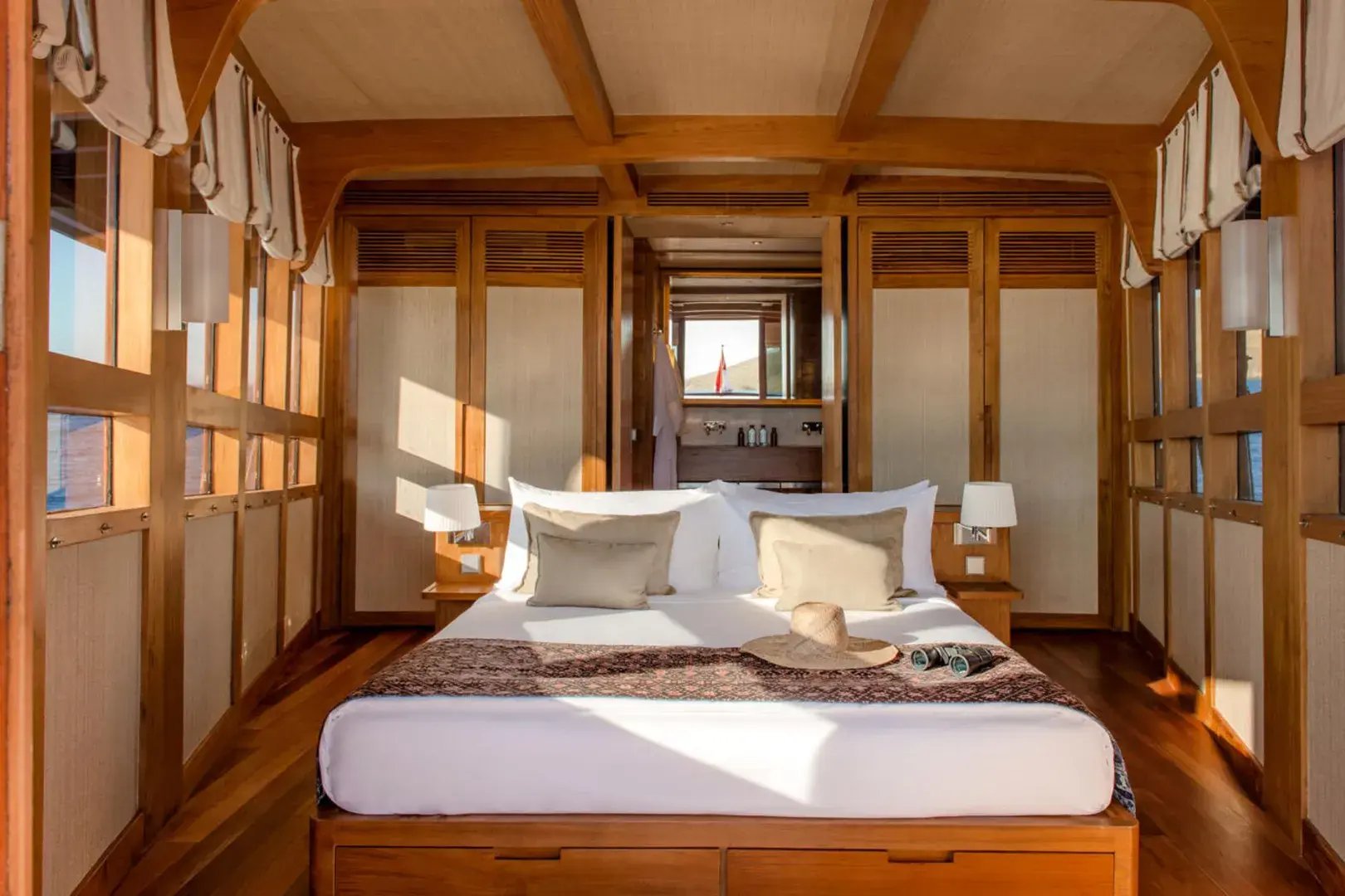 Amandira Doppelbett in der Suite