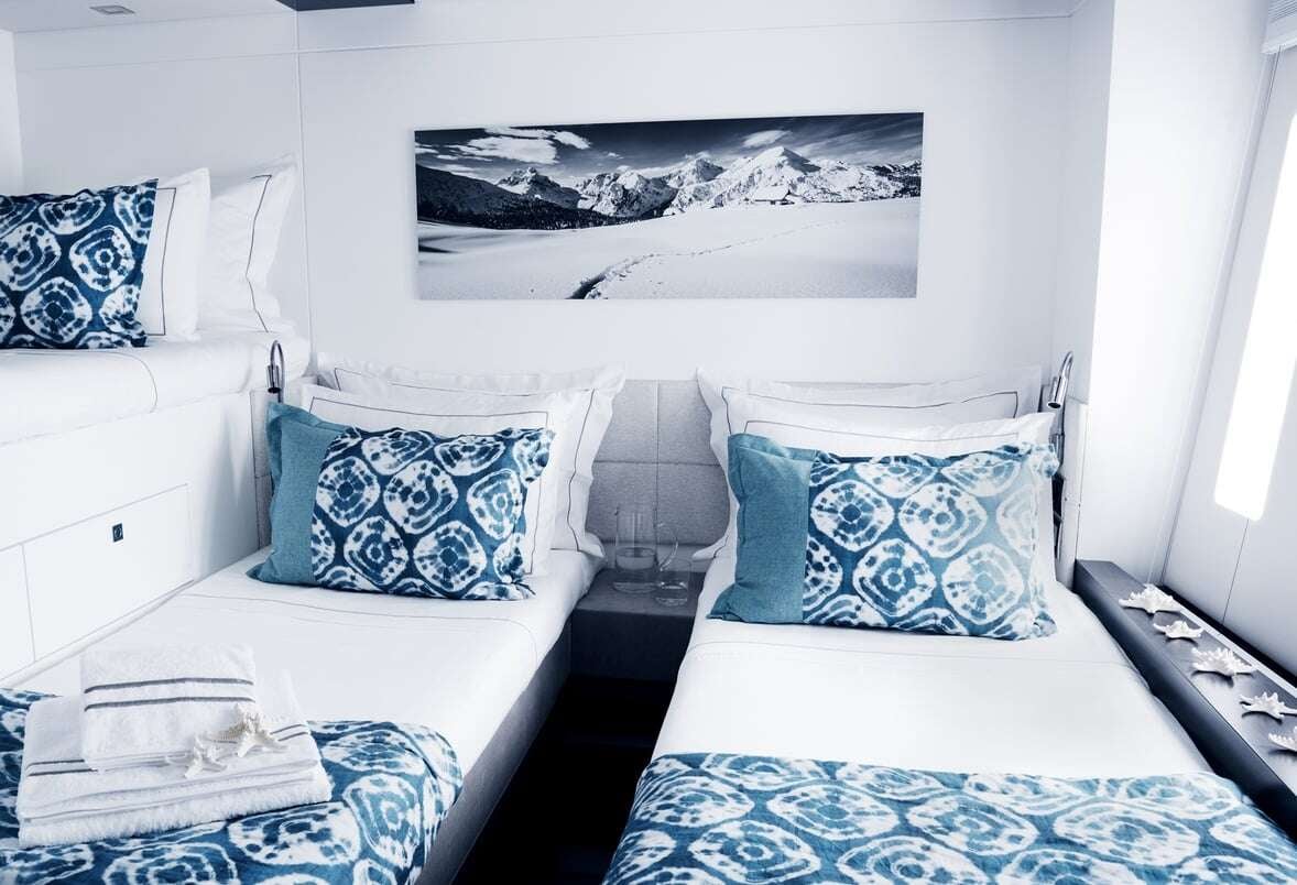 Blue Deer Doppelkabine der Yacht 