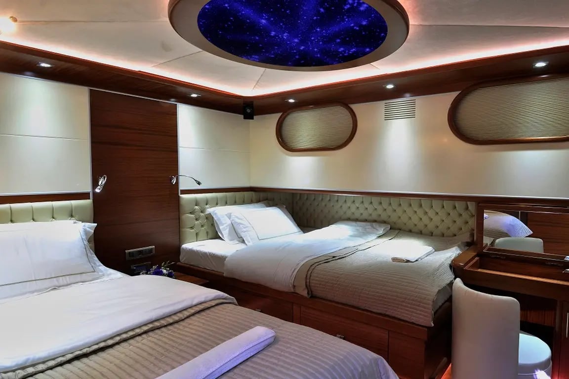 Dolce Mare Private Yacht Familienluxusreisen TheFamilyProject Doppelkabine