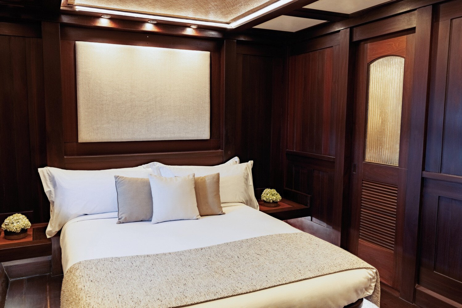 Dunia Baru Schlafzimmer in der Lower Cabin 