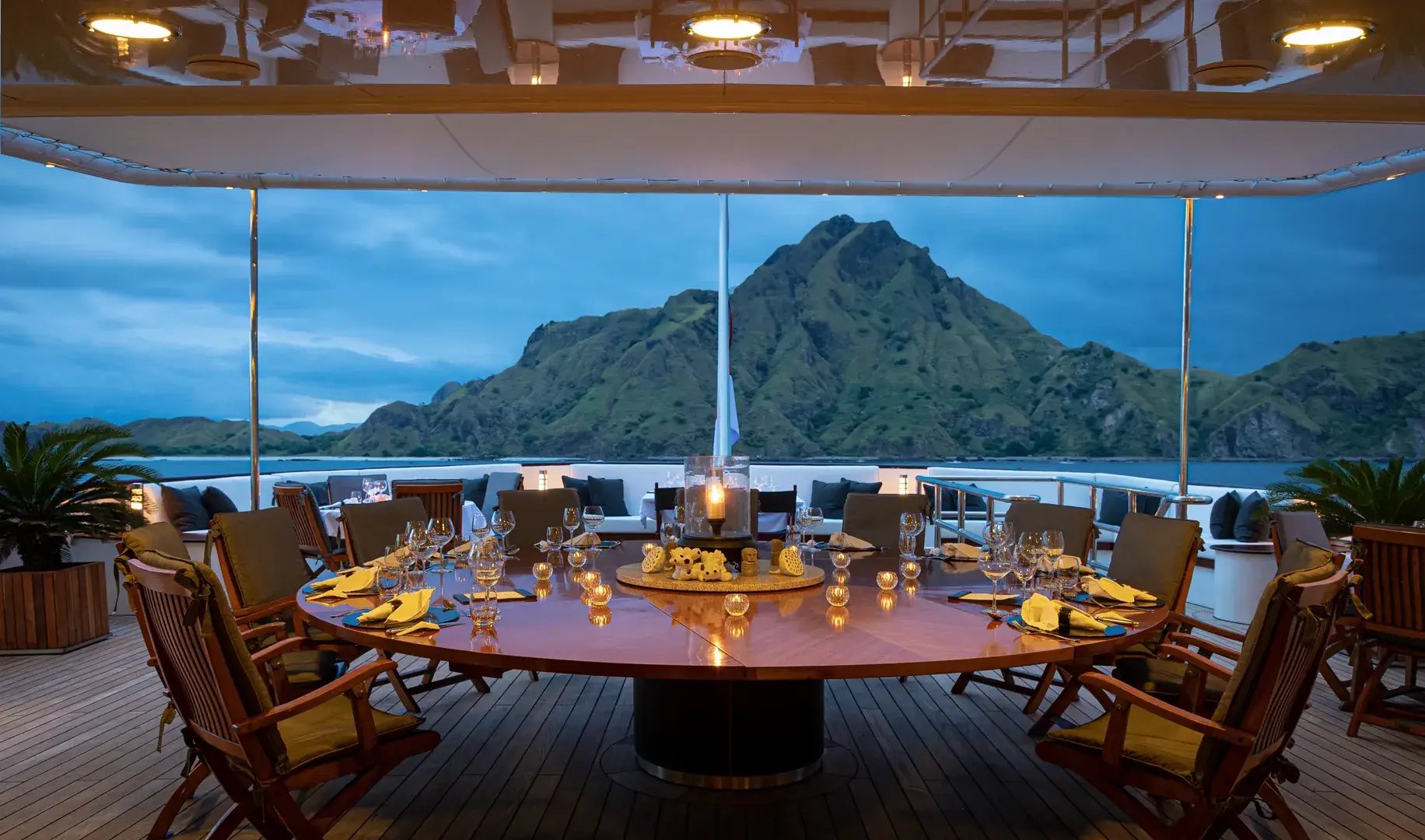 Aqua Blu Dining mit Aussicht 
