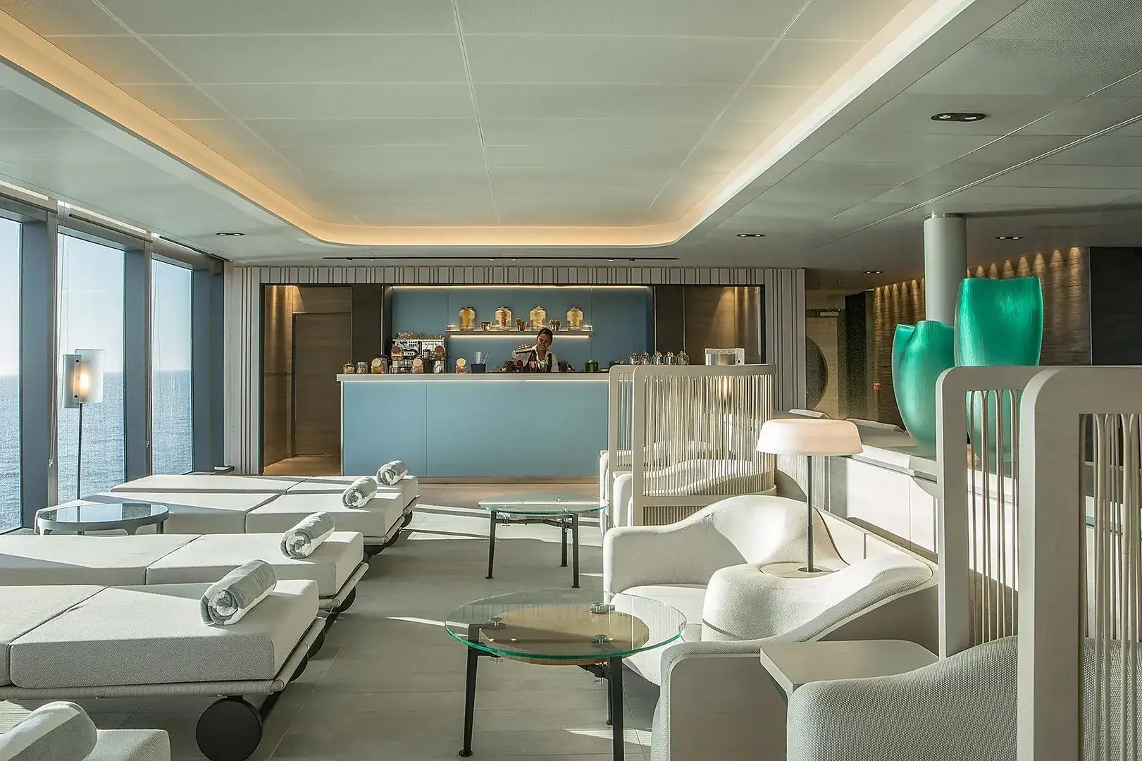 Le Commandant Charcot Wellnessbereich 