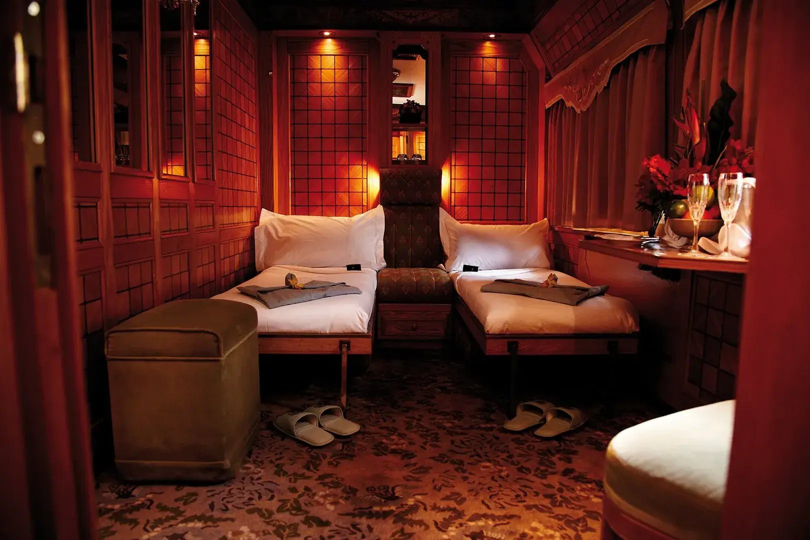 Eastern and Oriental Express Schlafbereich Kabine 