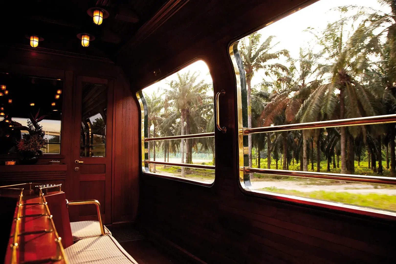 Eastern and Oriental Express Ausblick vom Zug