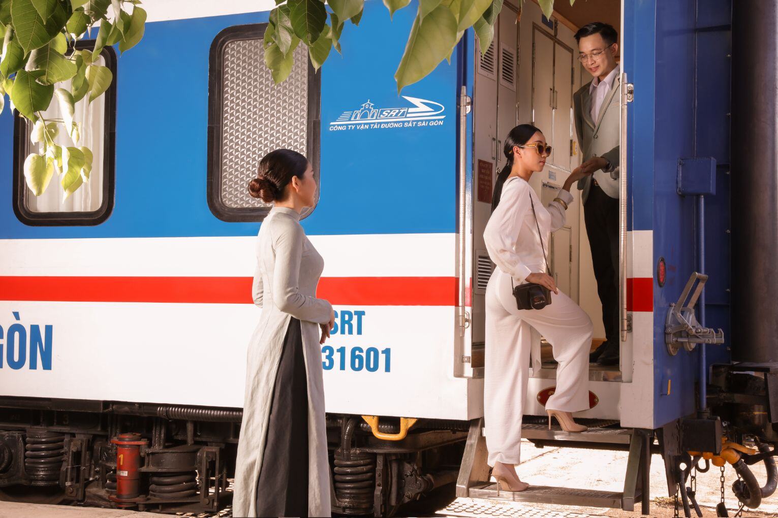 The Vietage by Anantara Train Familienluxusreisen TheFamilyProject Empfang