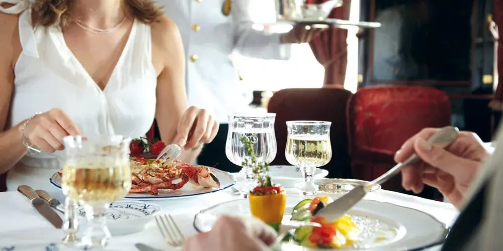 Venice Simplon Orient Express Fine Dining im Zug
