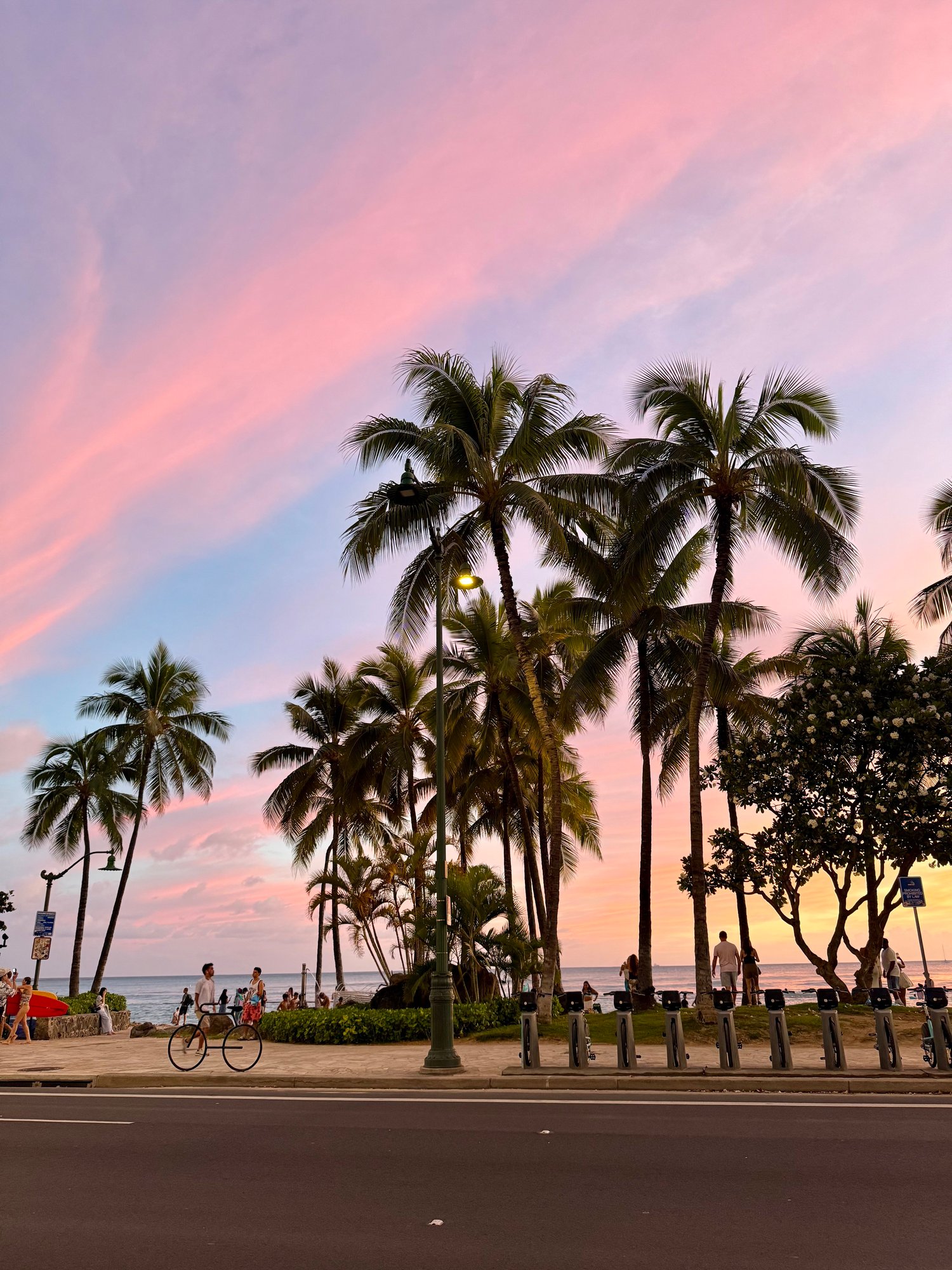 lorenas-honeymoon-oahu-sonnenuntergang