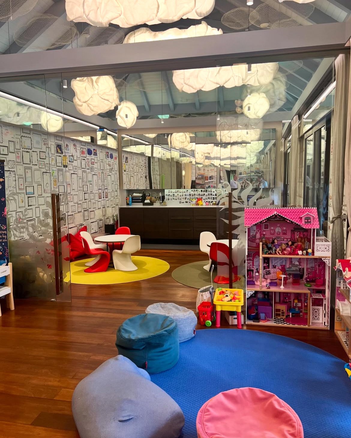 Einrichtung des Kids Club