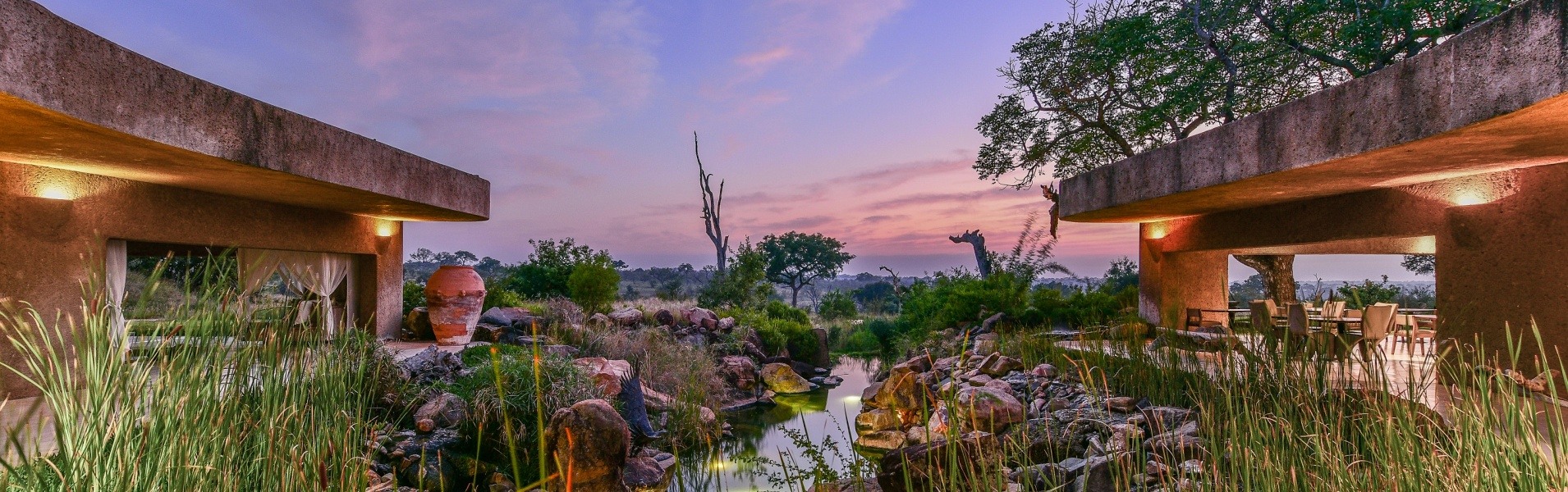 Earth Lodge der Sabi Sabi Sands 